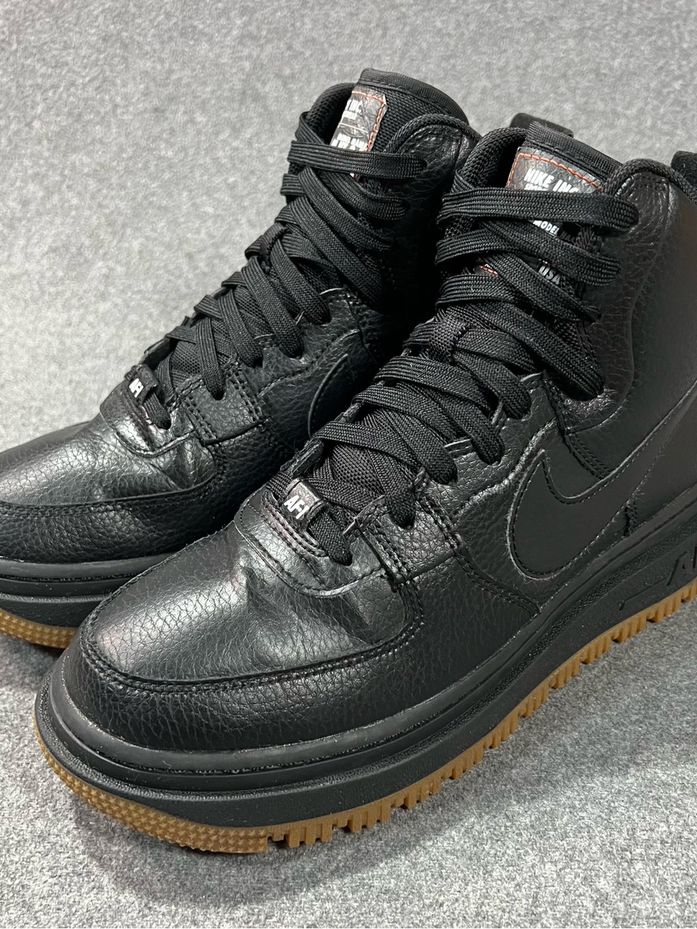 Nike Air Force 1 High Utility 2.0 Black-Gum Women’s Sneakers Size 7.5 DC3584-001